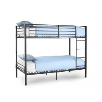 Polished Metal Bunk Bed